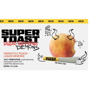 Super Toast - Liquid Demons - Perfectly Peach - Dynamic Digital Posters